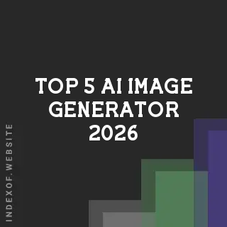Top 5 AI image Generator 2026